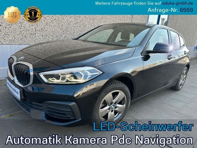 Schwarz Gebraucht 2021 BMW 116 Advantage Kleinwagen | 19.999 € (Fairer Preis) - Bild 1/4