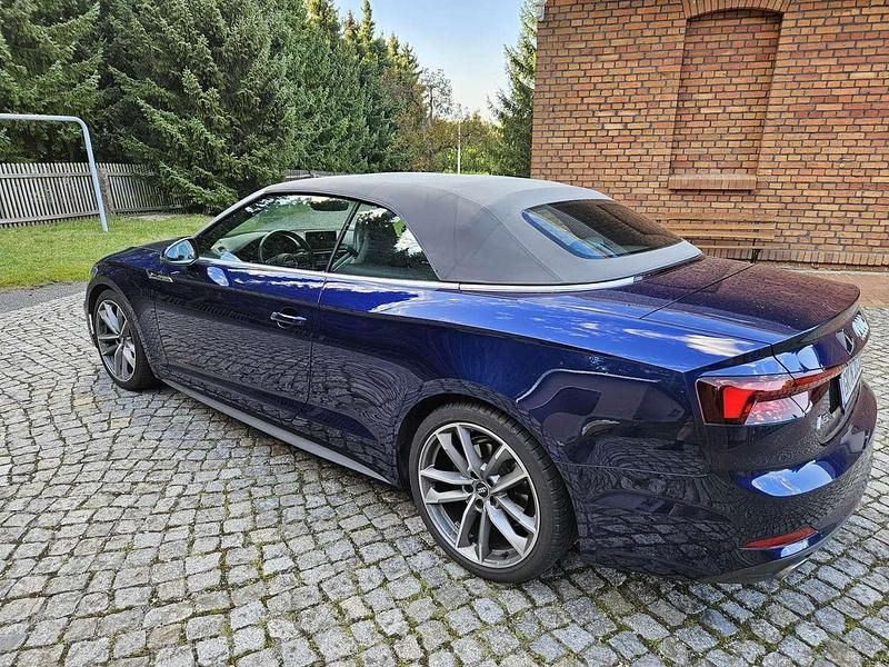 Gebraucht Audi A5 Cabriolet S-Line 190 PS (139 kW) 2019 Blau Cabrio