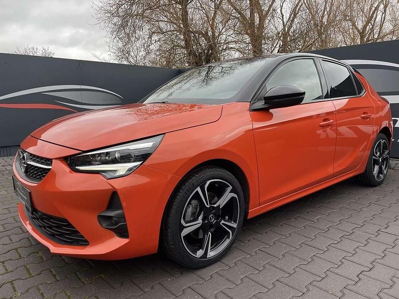 Gebraucht Opel Corsa GS Line 101 PS (74 kW) 2021 Orange fizz/spicy orange Kleinwagen