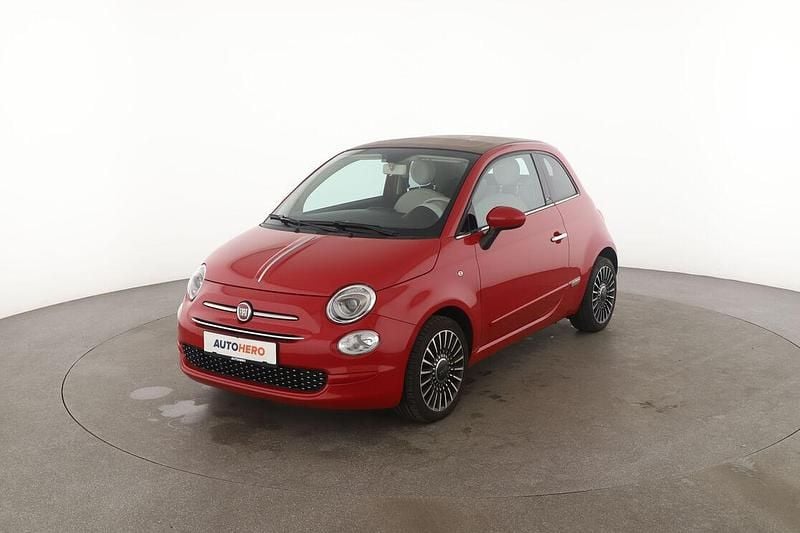 Rot Gebraucht 2018 Fiat 500C Lounge Cabrio | 10.970 € (Fairer Preis) - Bild 1/3
