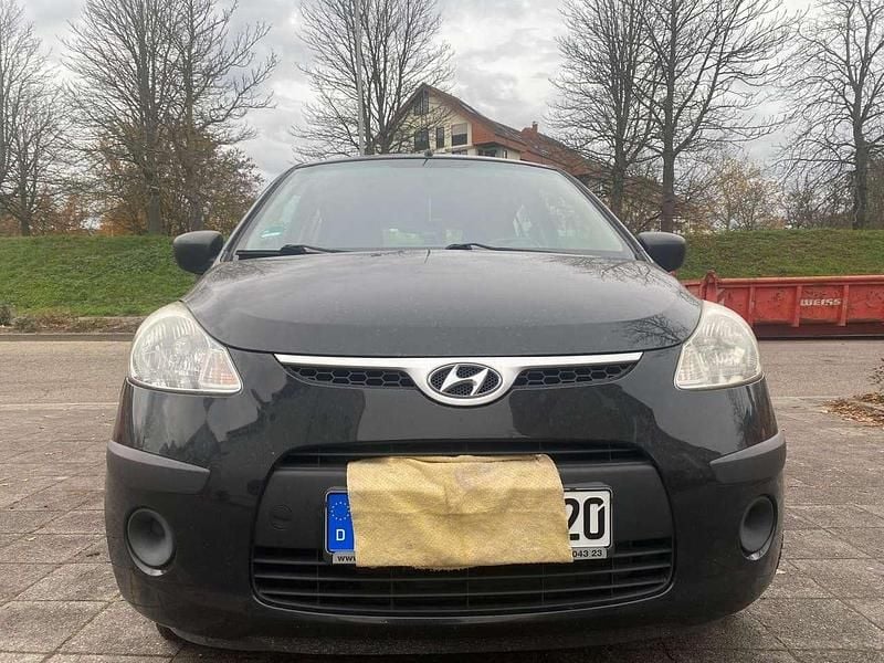 Schwarz Gebraucht 2010 Hyundai i10 Edition+ Kleinwagen | 2.400 € (Guter Preis) - Bild 1/4