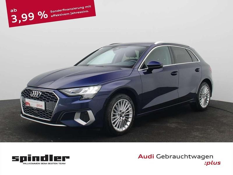 Navarrablau metallic Gebraucht 2024 Audi A3 Advanced Plus Limousine | 29.480 € (Guter Preis) - Bild 1/3