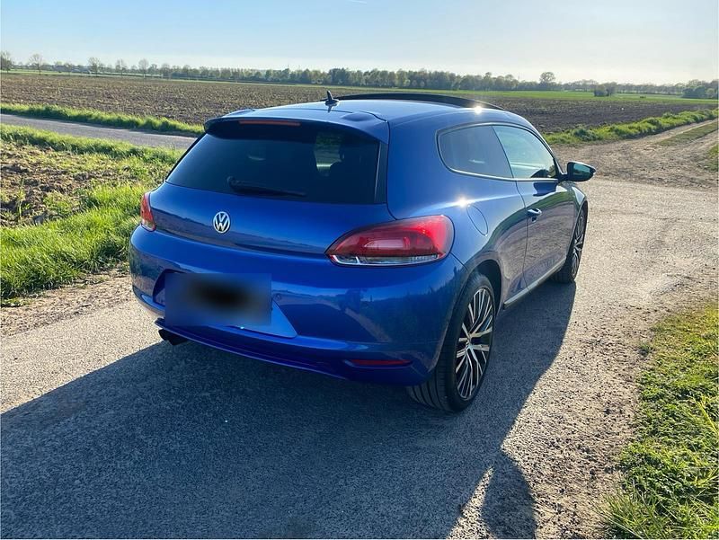 Second-hand VW Scirocco 122 CP (89 kW) 2013 Albastru Coupe