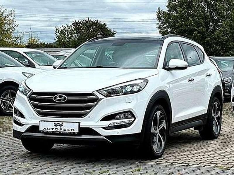 Weiß Gebraucht 2016 Hyundai Tucson SUV | 16.950 € (Fairer Preis) - Bild 1/4