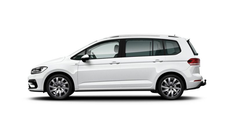 Gebraucht VW Touran Join 150 PS (110 kW) 2018 Weiß Van / Kleinbus