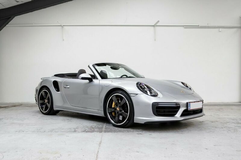Silber Gebraucht 2015 Porsche 911 Turbo S Cabriolet Cabrio | 158.000 € - Bild 1/4
