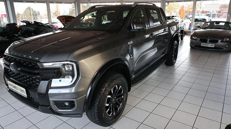 Grau Gebraucht 2024 Ford Ranger Platinum Abholung | 54.910 € (Fairer Preis) - Bild 1/4