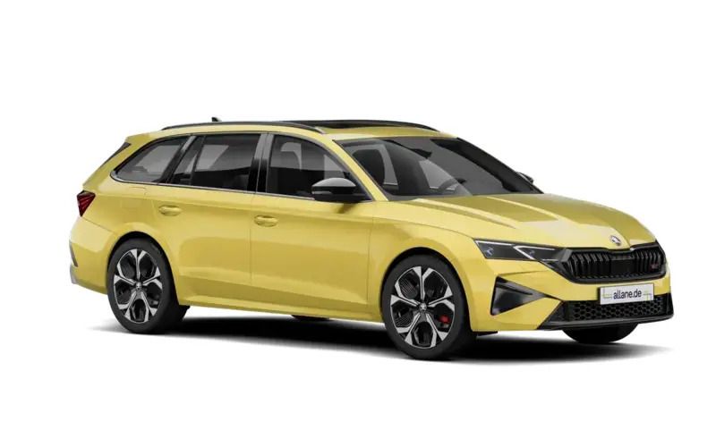 Khakigrün metallic Neu 2025 Skoda Octavia RS Kombi | 42.540 € (Fairer Preis) - Bild 1/4