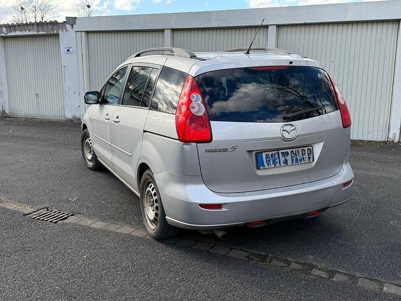 Gebraucht Mazda 5 Comfort 116 PS (85 kW) 2007 Silber Van / Kleinbus