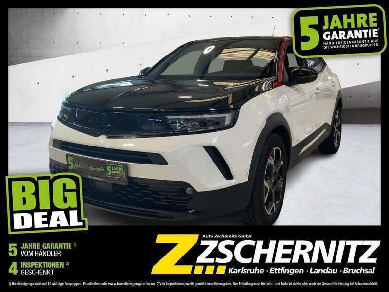 Jade weiss/arktis weiss Gebraucht 2022 Opel Mokka GS Line SUV | 19.460 € (Fairer Preis) - Bild 1/4