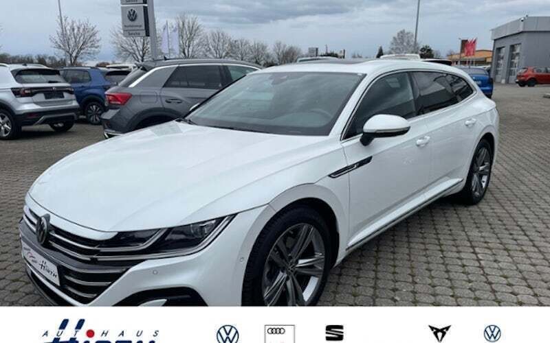 Gebraucht VW Arteon R-line 200 PS (147 kW) 2023 Weiß Limousine
