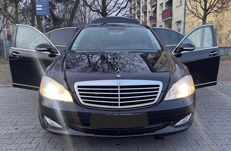 Schwarz Gebraucht 2008 Mercedes S320 Limousine | 7.499 € (Guter Preis) - Bild 1/4