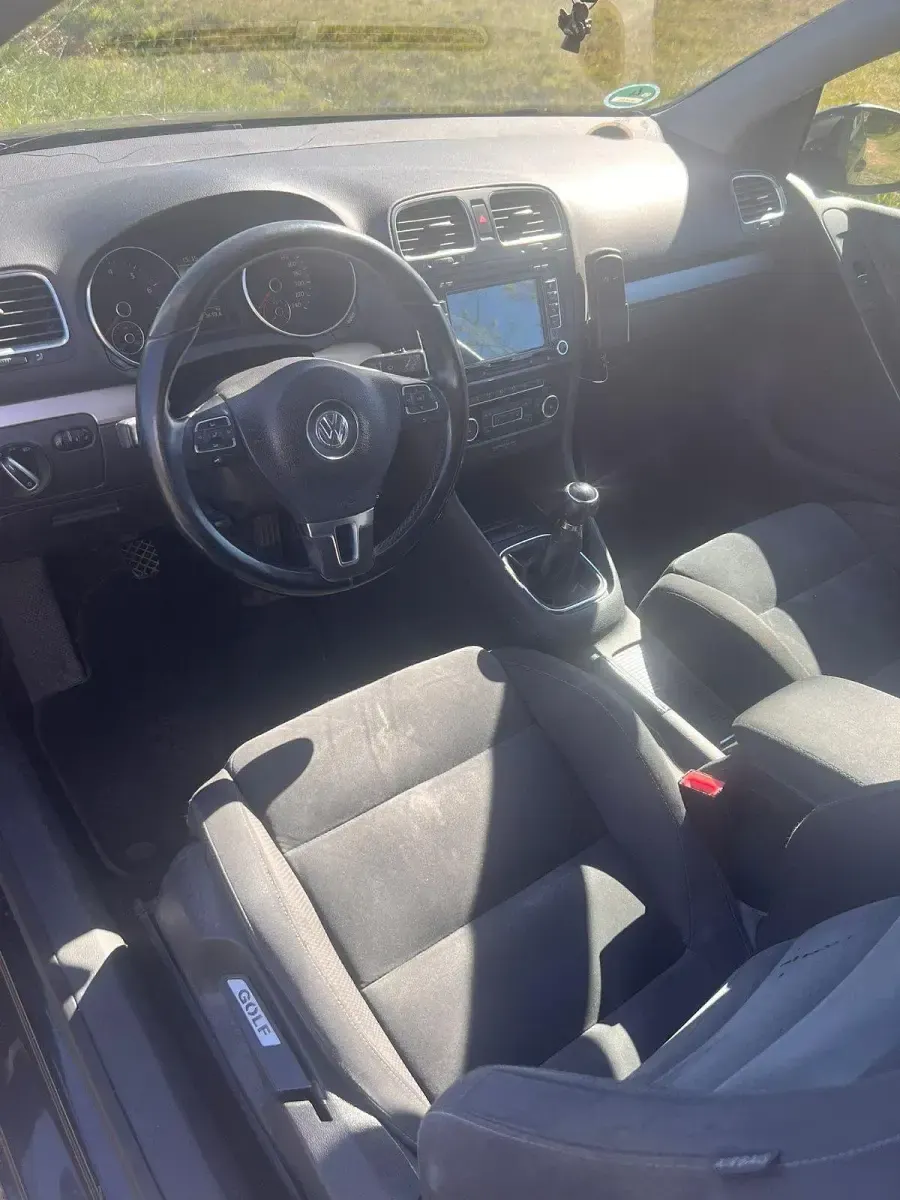 Gebraucht VW Golf VI R 122 PS (89 kW) 2009 Schwarz Kleinwagen
