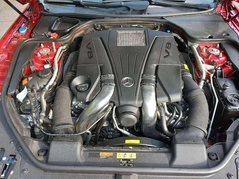 Gebraucht Mercedes SL500 AMG line 455 PS (334 kW) 2018 Rot Cabrio