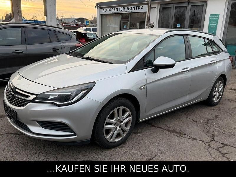 Silber Gebraucht 2016 Opel Astra Edition Kombi | 5.950 € (Fairer Preis) - Bild 1/4