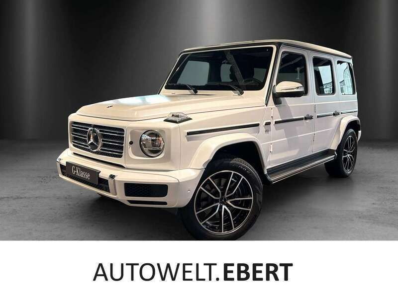 Manufaktur opalithweiß magno Neu 2024 Mercedes G500 AMG line SUV | 219.880 € - Bild 1/4