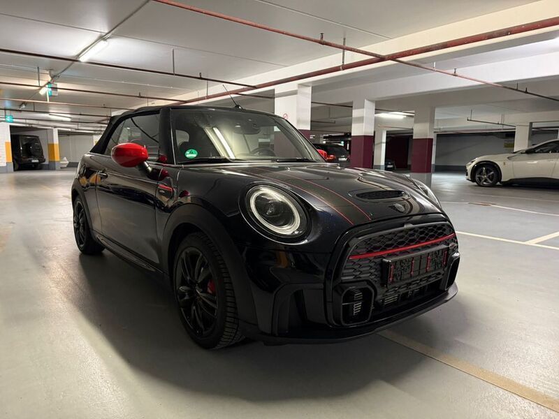Schwarz Gebraucht 2023 Mini John Cooper Works Cabriolet Cabrio | 35.999 € (Guter Preis) - Bild 1/4