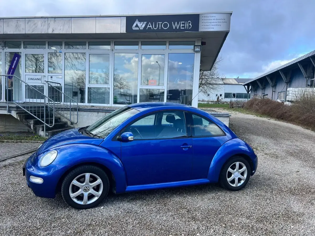 Gebraucht VW New Beetle 102 PS (75 kW) 2004 Blau Kleinwagen