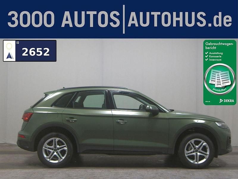 Distriktgrün metallic Gebraucht 2023 Audi Q5 Advanced SUV | 28.980 € (Guter Preis) - Bild 1/4