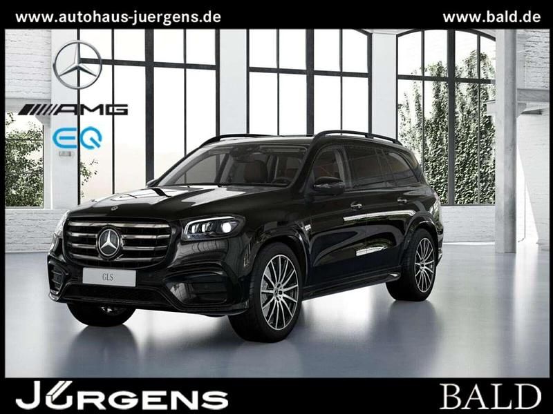 Schwarz metalliclack obsidians Gebraucht 2025 Mercedes GLS450 AMG SUV | 109.880 € (Superpreis) - Bild 1/4