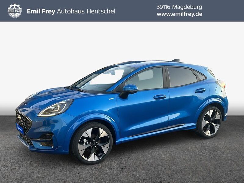 Blau Neu 2025 Ford Puma ST-Line X SUV | 32.534 € (Teuer) - Bild 1/4
