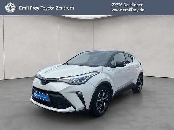 Novaweiß perleffekt / dach schwarz Gebraucht 2019 Toyota C-HR Plus SUV | 21.990 € (Fairer Preis) - Bild 1/4