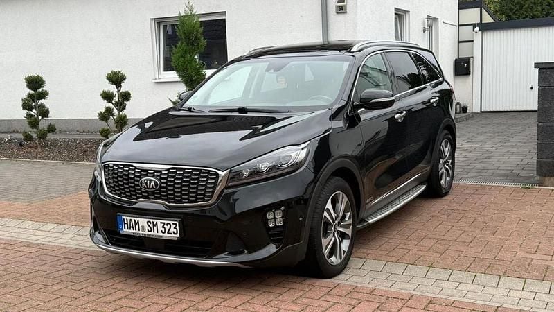 Schwarz Gebraucht 2019 Kia Sorento GT-Line SUV | 20.990 € (Superpreis) - Bild 1/4