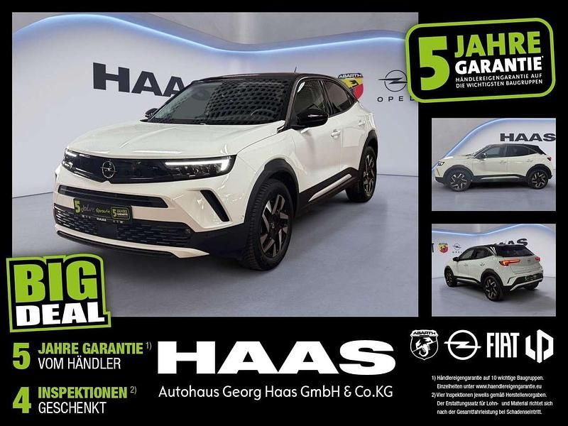 Lack weiss banquise/typ aussen Gebraucht 2024 Opel Mokka Elegance SUV | 18.980 € (Superpreis) - Bild 1/4