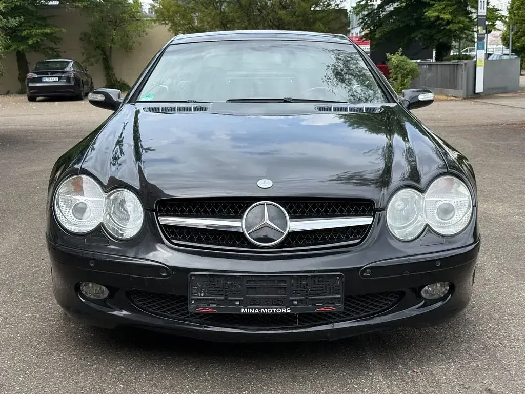 Gebraucht Mercedes SL350 245 PS (180 kW) 2005 Schwarz Cabrio