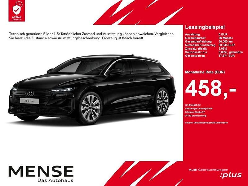 Gebraucht Audi A6 e-tron Ambiente 210 kW (286 PS) 2025 Mythosschwarz Kombi