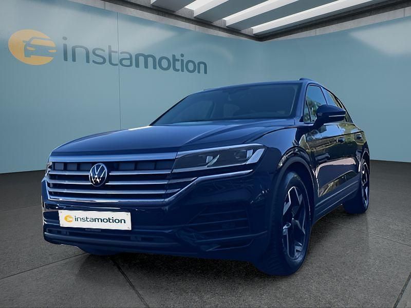 Blau Gebraucht 2024 VW Touareg SUV | 54.249 € (Etwas zu teuer) - Bild 1/4