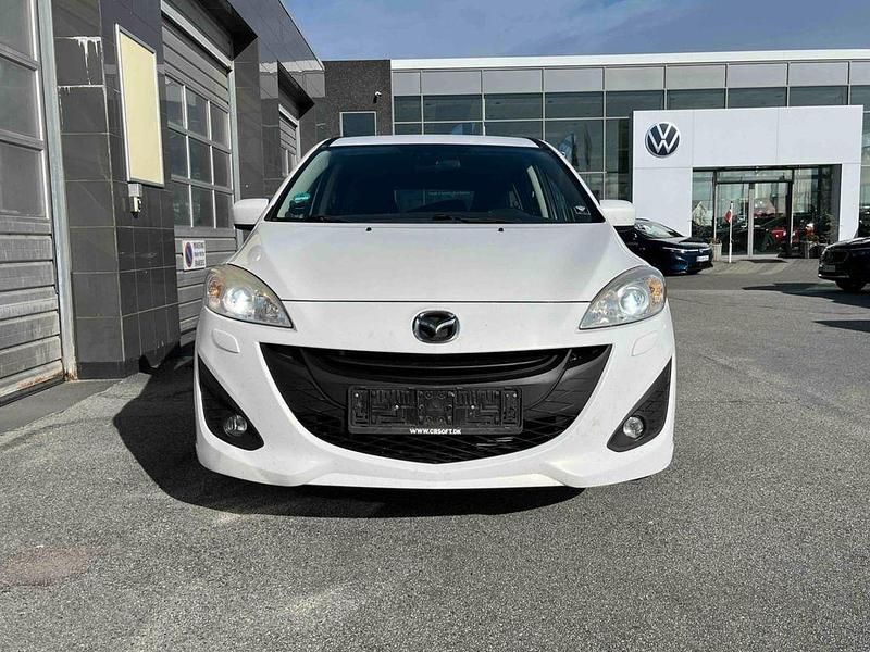 Gebraucht Mazda 5 Center-Line 150 PS (110 kW) 2011 Weiß Van / Kleinbus