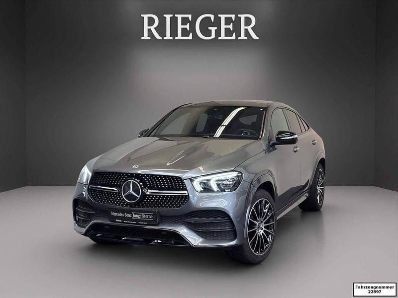 Metalliclack selenitgrau (metallic) Gebraucht 2023 Mercedes GLE400 AMG Coupé | 69.900 € (Superpreis) - Bild 1/4