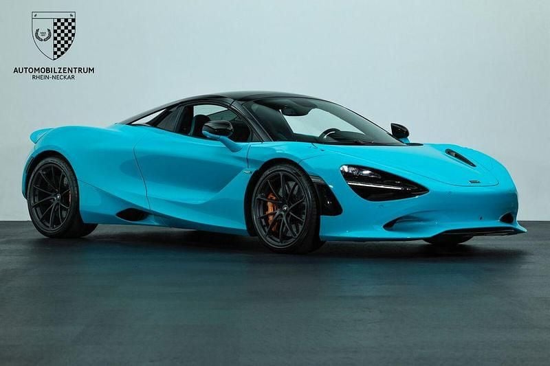 Neu McLaren 750S 751 PS (552 kW) 2025 Blau Cabrio