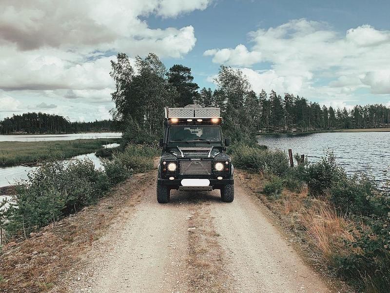 Gebraucht Land Rover Defender 122 PS (89 kW) 2004 Grün SUV