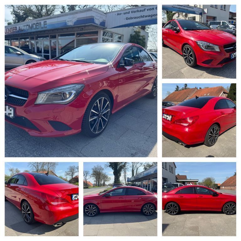 Rot Gebraucht 2015 Mercedes CLA180 Urban Limousine | 14.999 € (Fairer Preis) - Bild 1/4