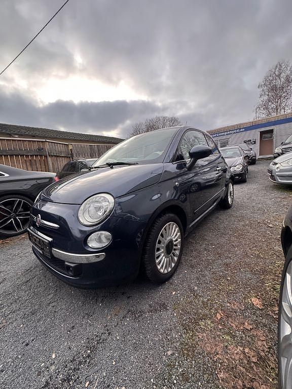 Gebraucht Fiat 500 Lounge 101 PS (74 kW) 2008 Blau Kleinwagen