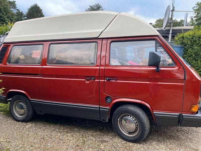 Rot Gebraucht 1990 VW T3 Van | 12.999 € - Bild 1/4