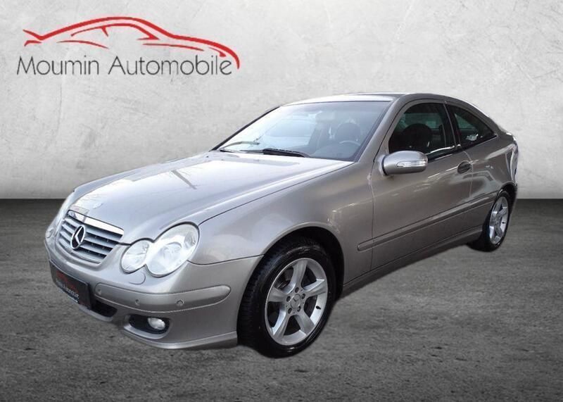 Silber Gebraucht 2004 Mercedes C200 Coupé | 5.750 € (Teuer) - Bild 1/3
