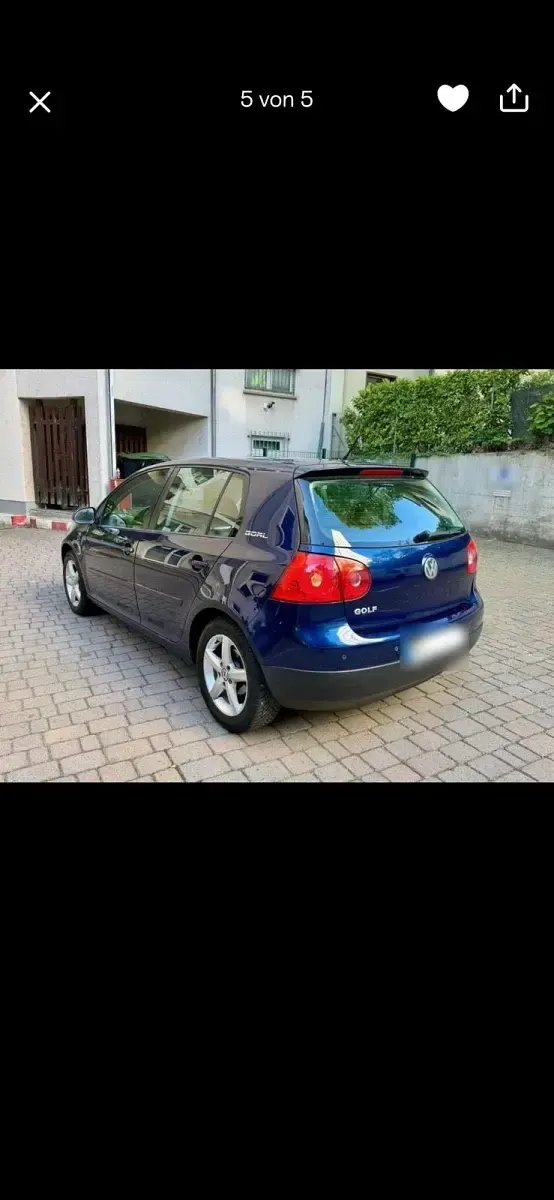 Gebraucht VW Golf IV 75 PS (55 kW) 2006 Blau Limousine