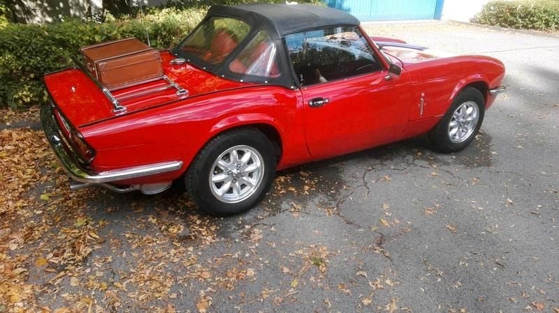 Gebraucht Triumph Spitfire 69 PS (50 kW) 1979 Rot Cabrio