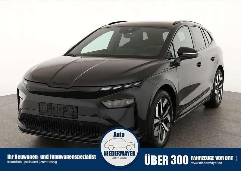 Schwarz Neu 2025 Skoda Enyaq iV SportLine SUV | 49.995 € (Guter Preis) - Bild 1/4