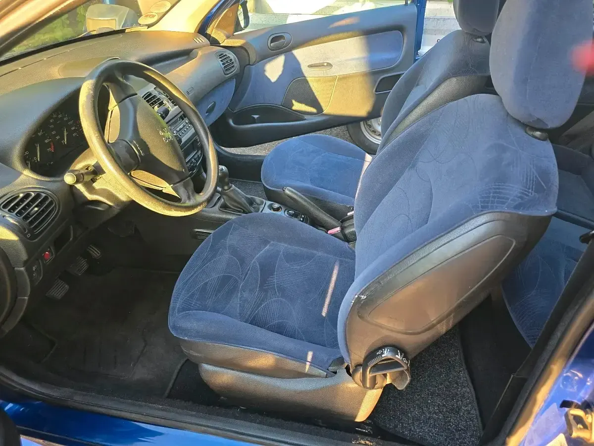 Gebraucht Peugeot 206 75 PS (55 kW) 2002 Blau Kleinwagen