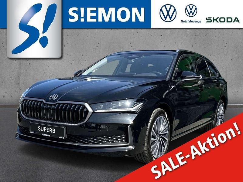 Gebraucht Skoda Superb LAURIN & KLEMENT 150 PS (110 kW) 2024 Ebony schwarz metallic Kombi