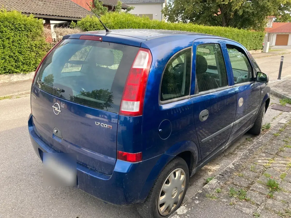 Gebraucht Opel Meriva 101 PS (74 kW) 2004 Blau Van / Kleinbus