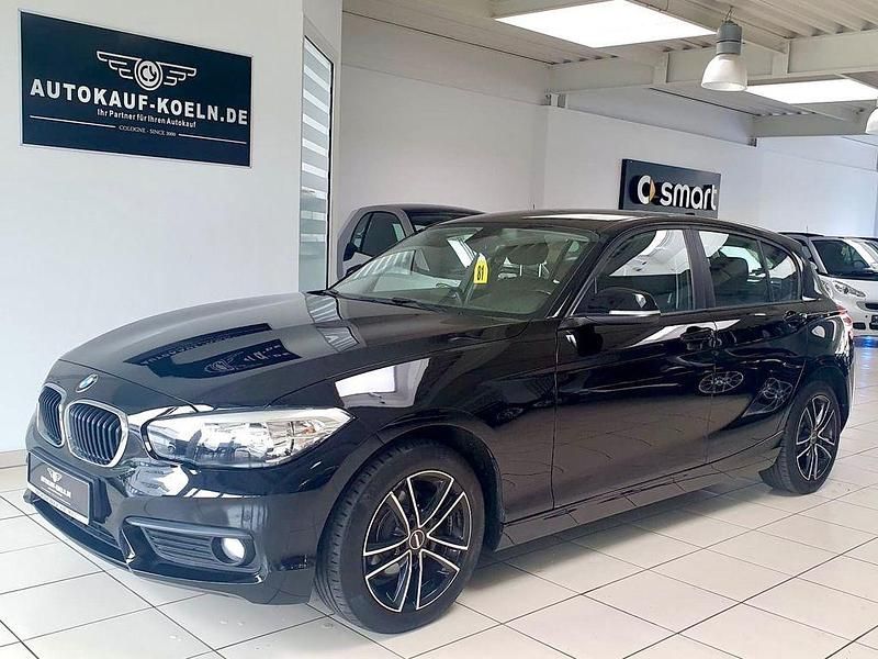 Schwarz Gebraucht 2016 BMW 116 Advantage Kleinwagen | 7.590 € (Fairer Preis) - Bild 1/4