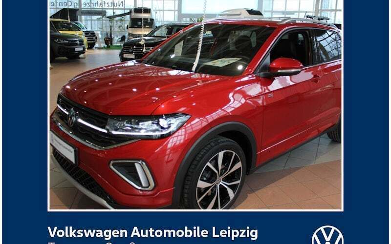 Kings red metallic Gebraucht 2024 VW T-Cross Sound SUV | 27.430 € (Fairer Preis) - Bild 1/3