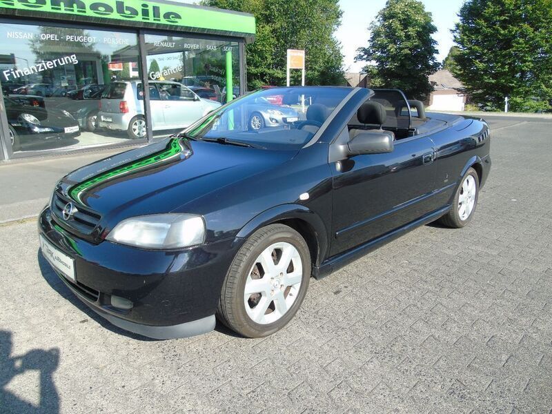 Gebraucht Opel Astra Cabriolet 101 PS (74 kW) 2001 Schwarz Cabrio