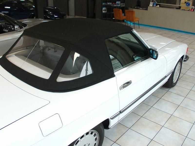 Gebraucht Mercedes 560 227 PS (166 kW) 1989 Weiß Cabrio