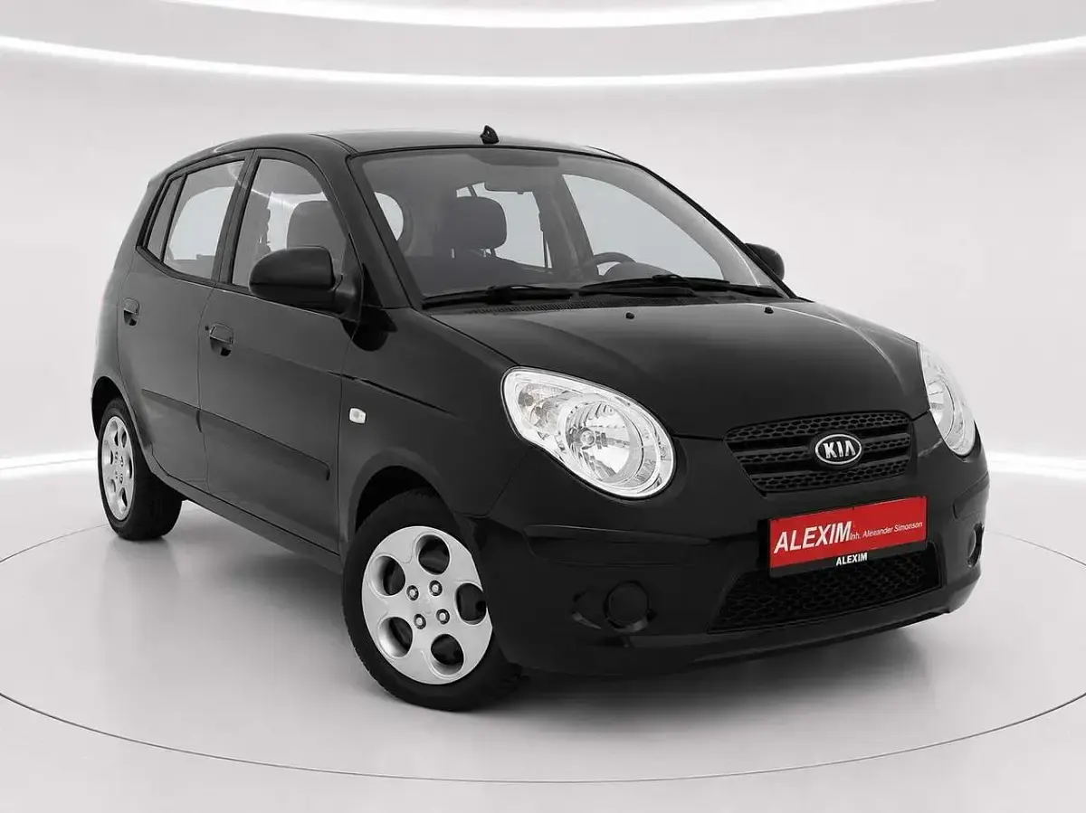 Gebraucht Kia Picanto 65 PS (47 kW) 2009 Galaxy black Kleinwagen